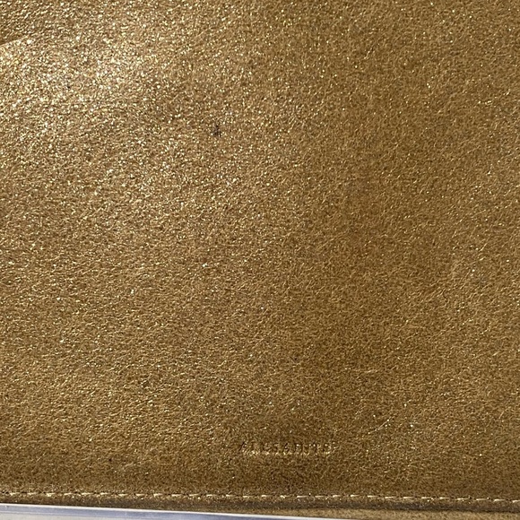 All saint’s | Gold glitz wallet clutch combo - leather - Picture 2 of 9